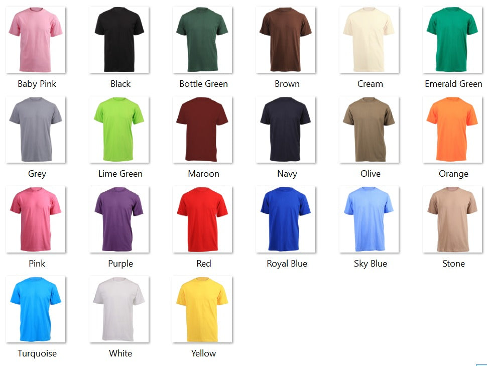 Short sleeve t-shirt 180gsm